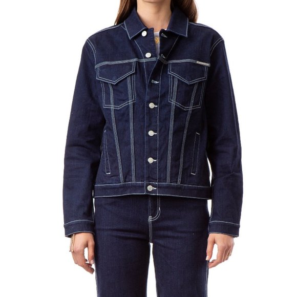 013. NEW!! Unisex Tie-Dye Trucker Vintage Jacket - Picture 4 of 7